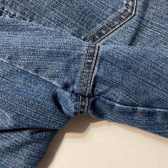 Croft & Barrow Natural Fit Cuffed Denim Crop/Capri size 10 13022 - Picture 5 of 8